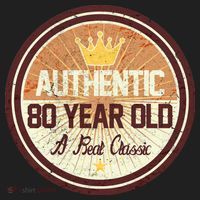 Authentic 80 Year Old Classic 80th Birthday Hat thumb 2