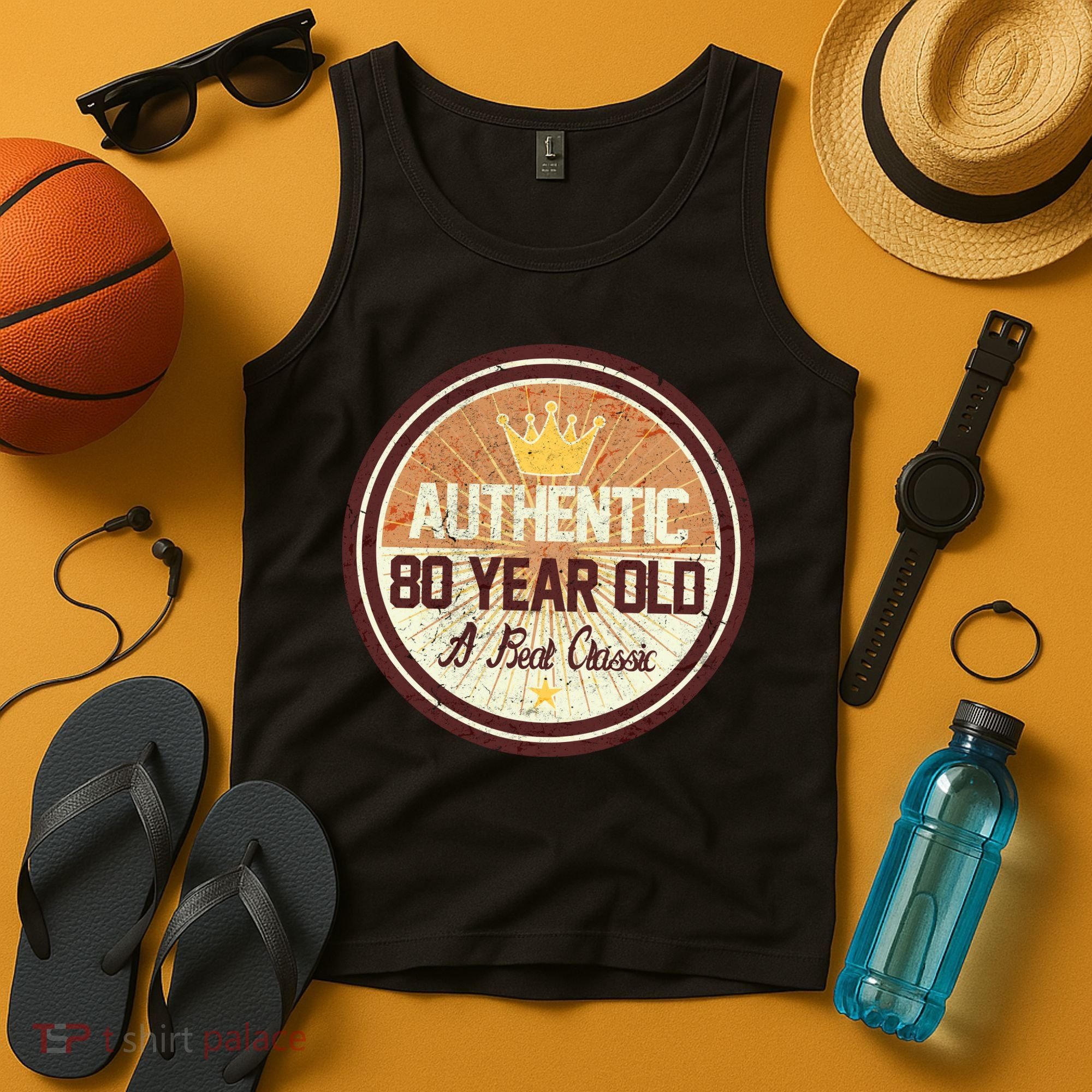 Authentic 80 Year Old Classic 80th Birthday Tank Top