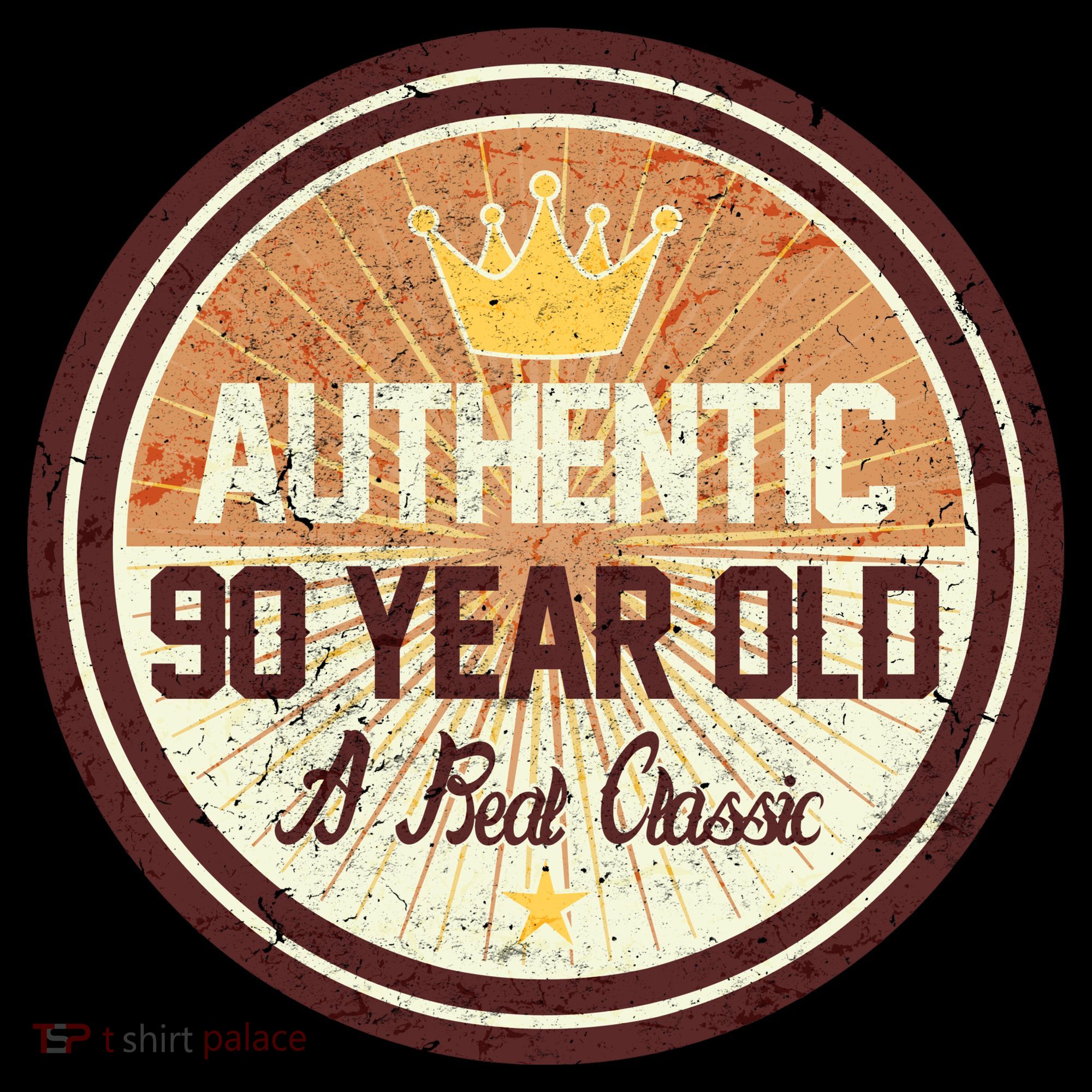 Authentic 90 Year Old Classic 90th Birthday Coffee Mug