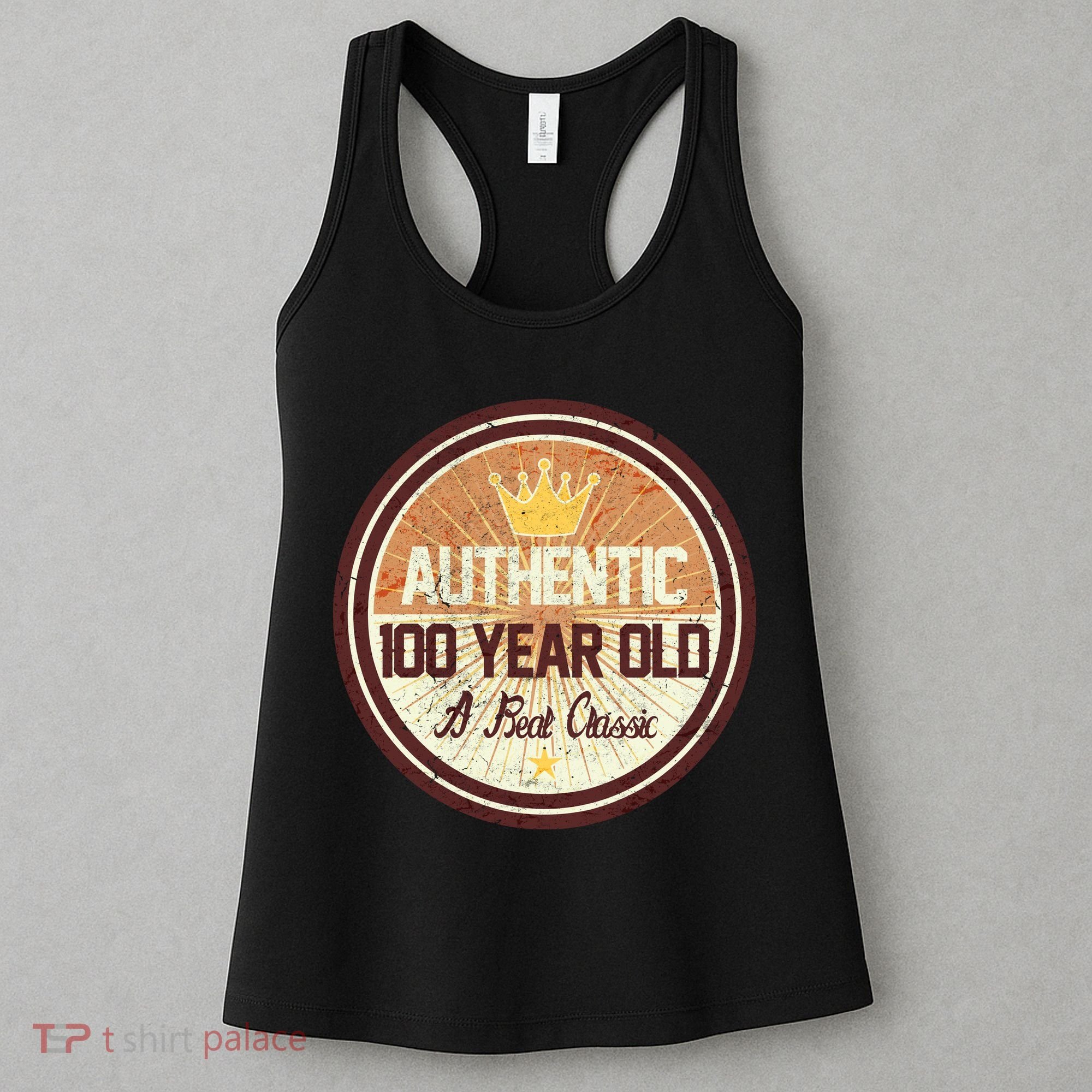 Authentic 90 Year Old Classic 90th Birthday Women's Tank Top