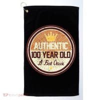 Authentic 90 Year Old Classic 90th Birthday Golf Towel thumb 0