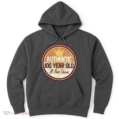 Authentic 90 Year Old Classic 90th Birthday Hoodie