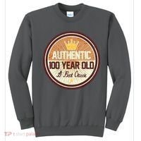 Authentic 90 Year Old Classic 90th Birthday Sweatshirt thumb 0
