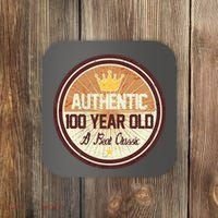 Authentic 90 Year Old Classic 90th Birthday Coaster thumb 0