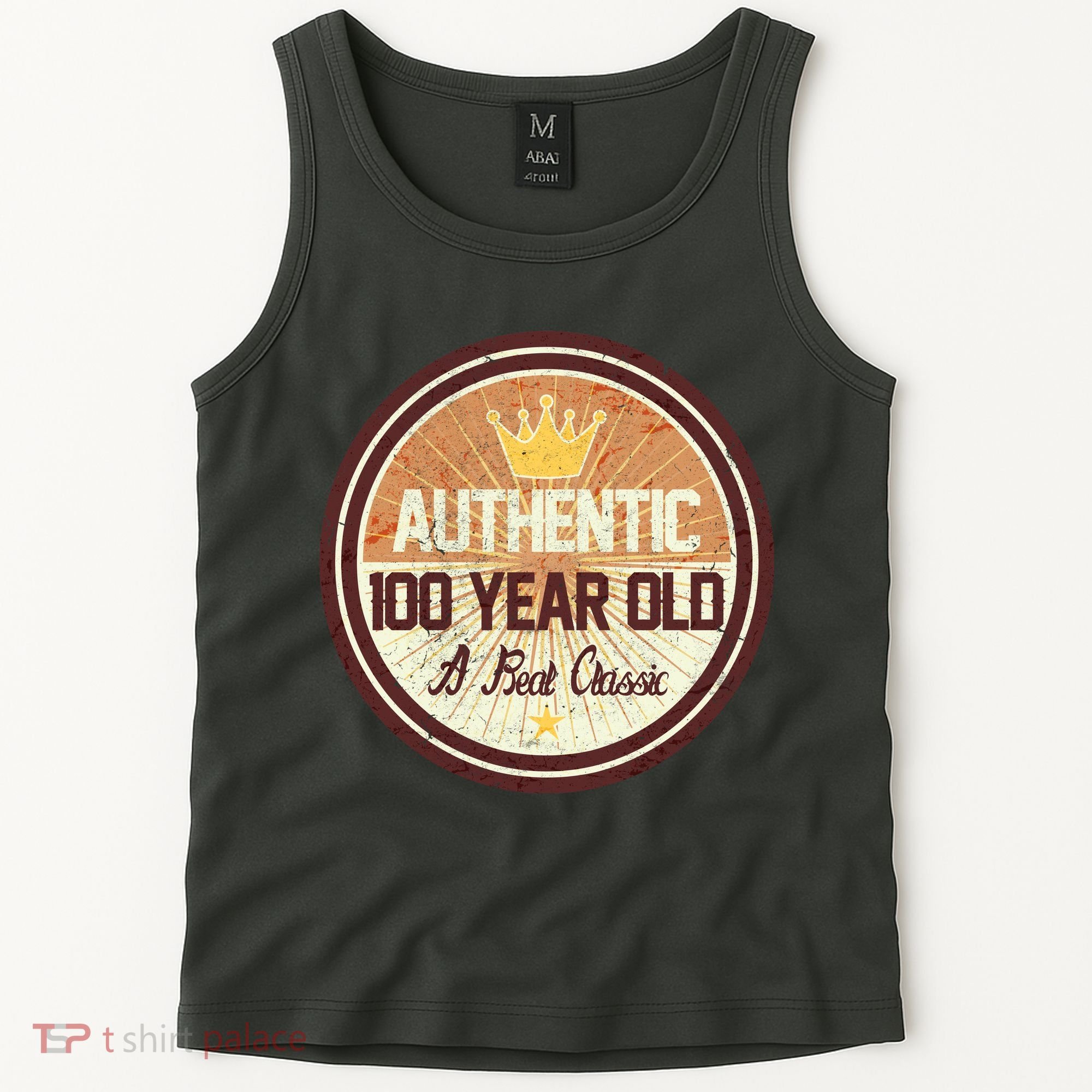 Authentic 90 Year Old Classic 90th Birthday Tank Top
