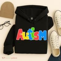 Autism - In A World Where You Can Be Anything BE KIND Hoodie thumb 4