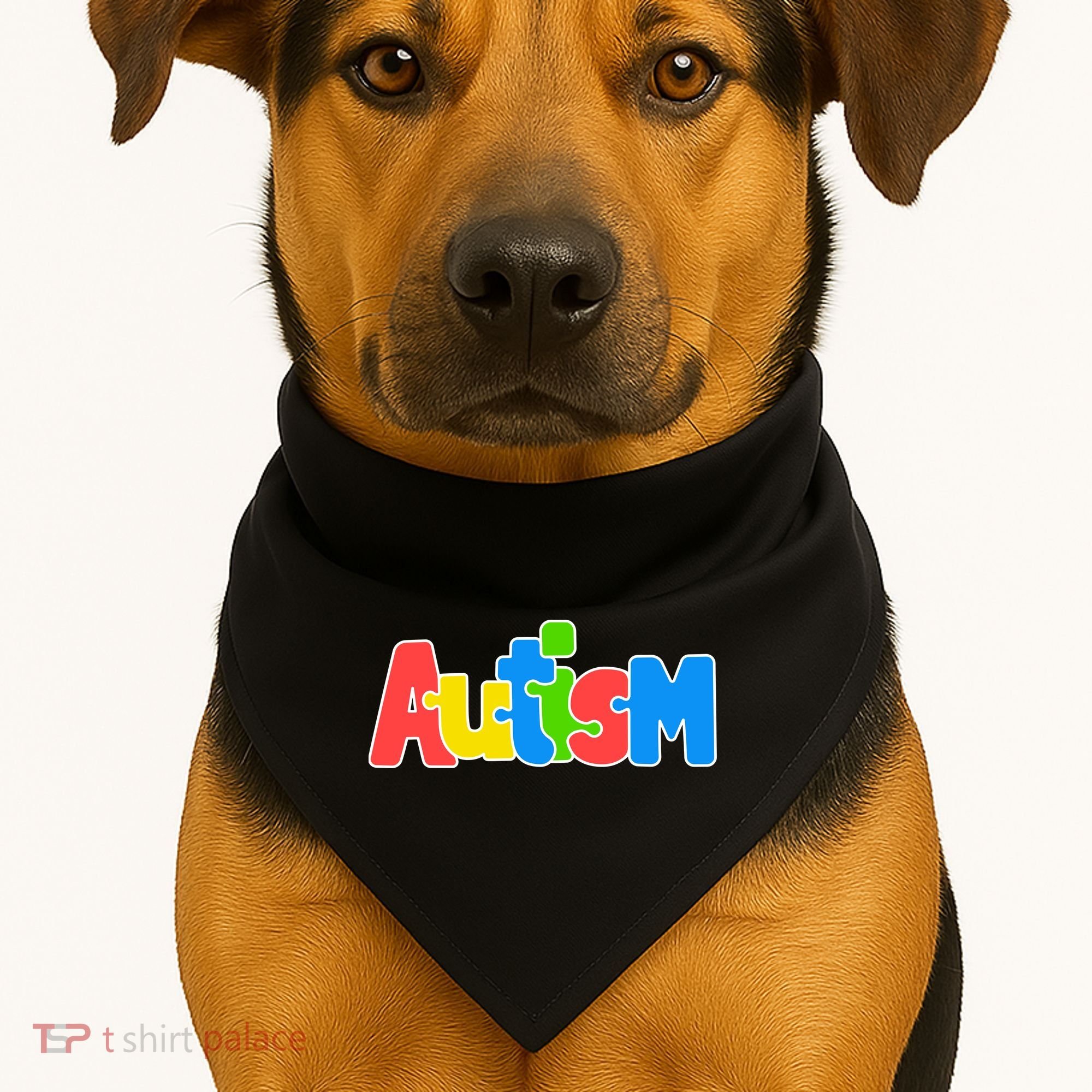 Autism - It's No Prob-llama To Be Different USA-Made Doggie Bandana