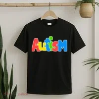 Autism - It's No Prob-llama To Be Different T-Shirt thumb 2