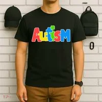 Autism - It's No Prob-llama To Be Different T-Shirt thumb 6