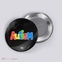 Autism - It's No Prob-llama To Be Different Button thumb 0