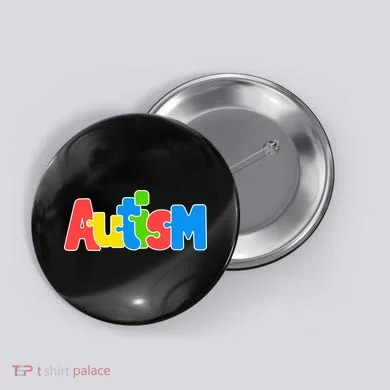 Autism - It's No Prob-llama To Be Different Button