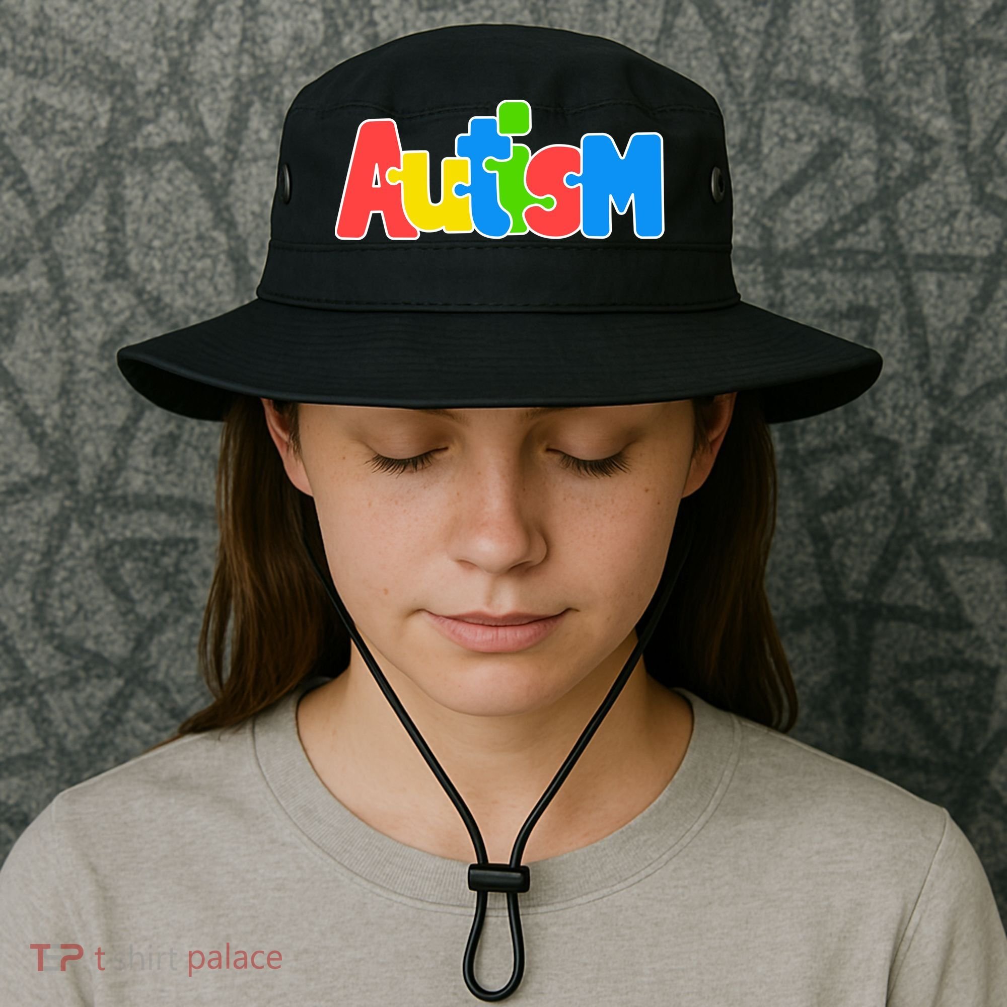 Autism - It's No Prob-llama To Be Different Bucket Hat