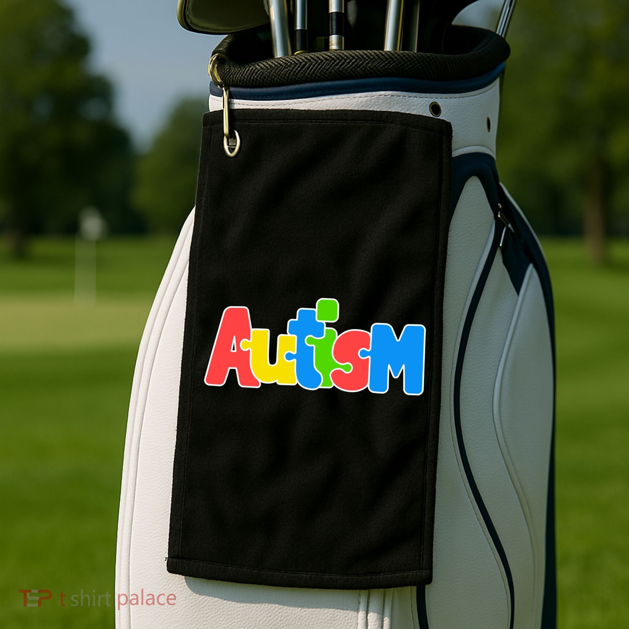 Autism - It's No Prob-llama To Be Different Golf Towel