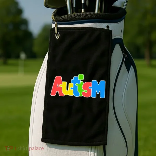 Autism - It's No Prob-llama To Be Different Golf Towel