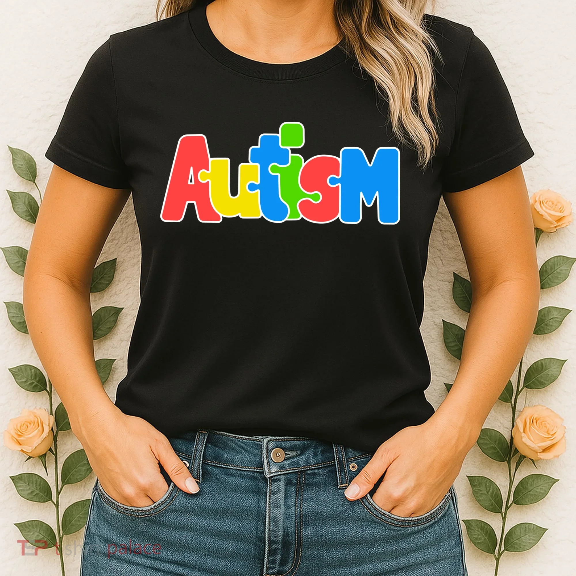 Autism - It's No Prob-llama To Be Different Women's T-Shirt