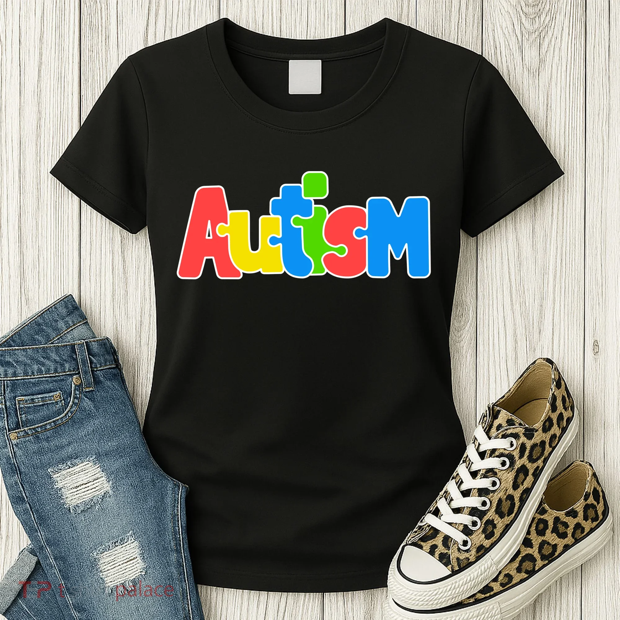 Autism - It's No Prob-llama To Be Different Women's T-Shirt