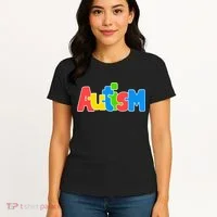 Autism - It's No Prob-llama To Be Different Women's T-Shirt thumb 4