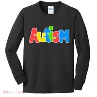Autism - It's No Prob-llama To Be Different Kids Long Sleeve Shirt thumb 0