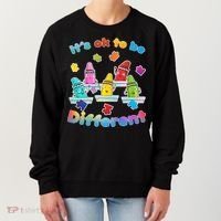 Autism - It's Ok To Be Different Crayons Women's Sweatshirt thumb 0