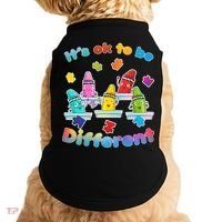 Autism - It's Ok To Be Different Crayons Doggie Tank thumb 0
