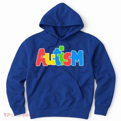 Autism - It's Ok To Be Different Crayons Hoodie