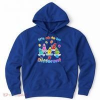 Autism - It's Ok To Be Different Crayons Hoodie thumb 0