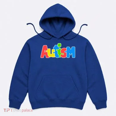 Autism - It's Ok To Be Different Crayons Hoodie