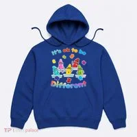 Autism - It's Ok To Be Different Crayons Hoodie thumb 0