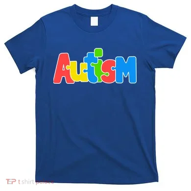 Autism - It's Ok To Be Different Crayons T-Shirt