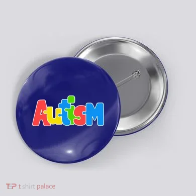 Autism - It's Ok To Be Different Crayons Button