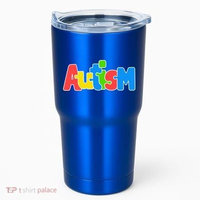 Autism - It's Ok To Be Different Crayons Tumbler