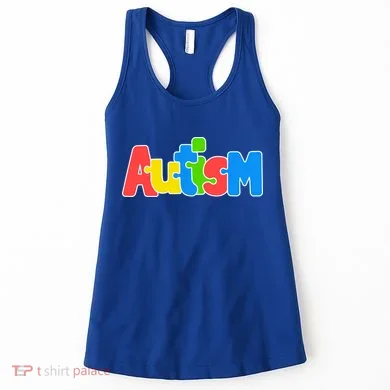 Autism - It's Ok To Be Different Crayons Women's Tank Top