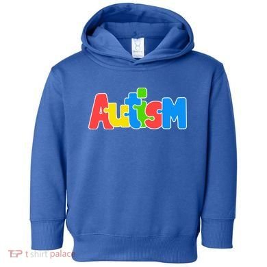 Autism - It's Ok To Be Different Crayons Toddler Hoodie