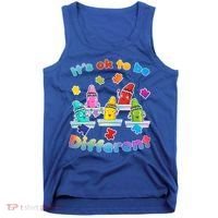 Autism - It's Ok To Be Different Crayons Tank Top thumb 0