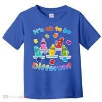 Autism - It's Ok To Be Different Crayons Toddler T-Shirt thumb 0