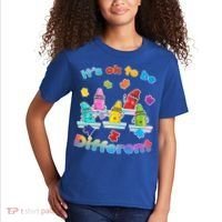Autism - It's Ok To Be Different Crayons Kids T-Shirt thumb 2