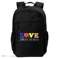 Autism - Love Completes The Puzzle Backpack thumb 0