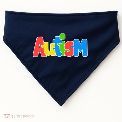 Autism - Love Completes The Puzzle USA-Made Doggie Bandana