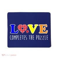 Autism - Love Completes The Puzzle Mousepad thumb 0