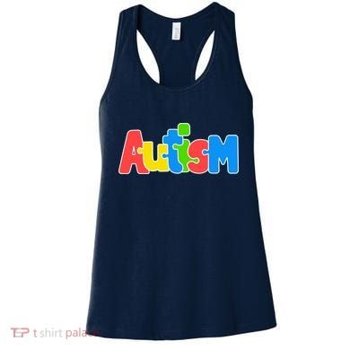 Autism - Love Completes The Puzzle Women's Tank Top