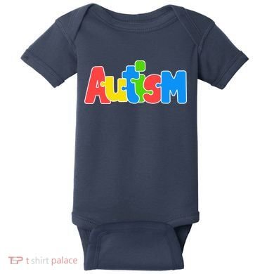 Autism - Love Completes The Puzzle Baby Bodysuit