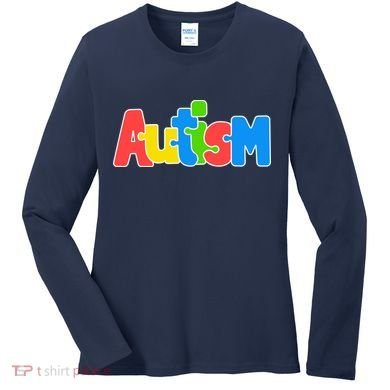 Autism - Love Completes The Puzzle Women's Long Sleeve Shirt