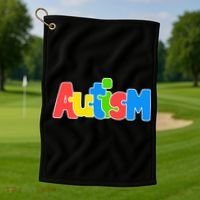 Autism Golf Towel thumb 1