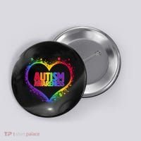 Autism Awareness - Full Of Love Button thumb 0