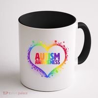 Autism Awareness - Full Of Love Coffee Mug thumb 1