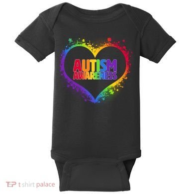 Autism Awareness - Full Of Love Baby Bodysuit