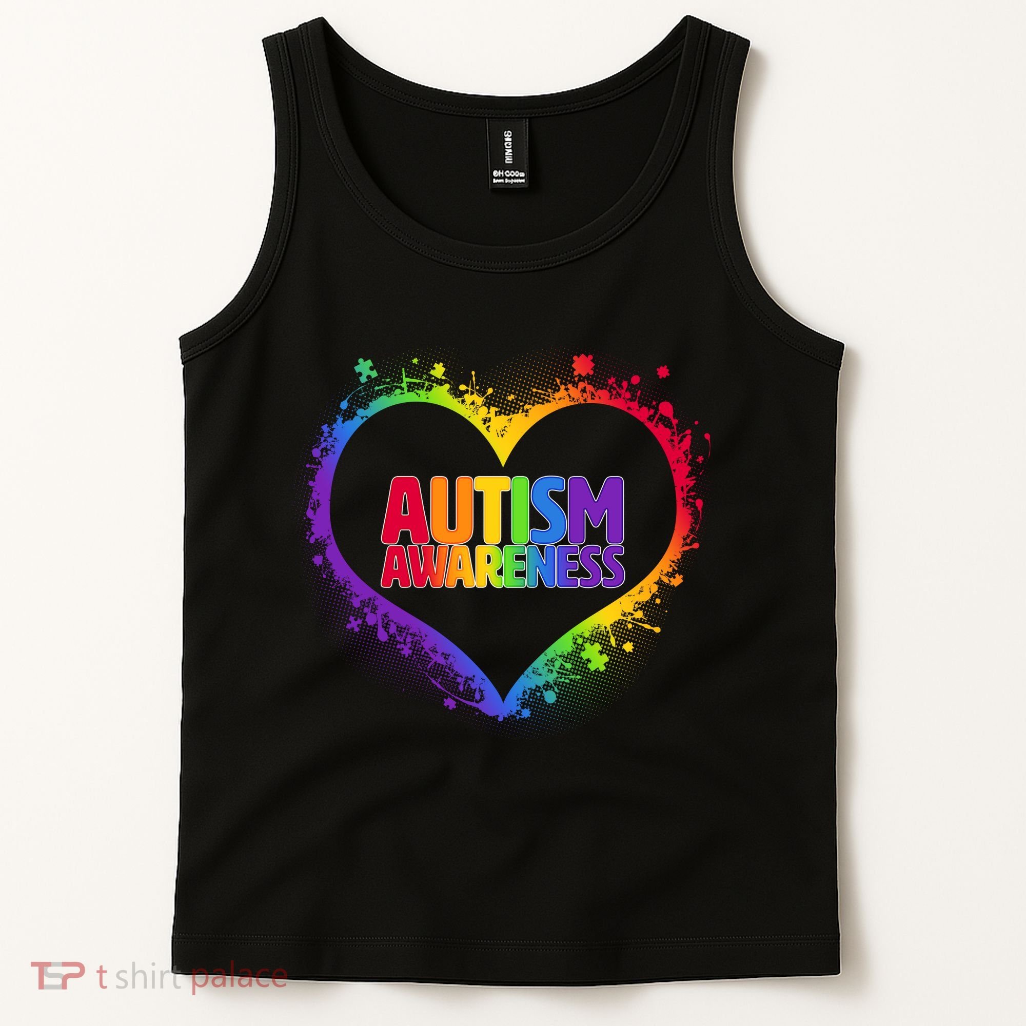 Autism Awareness - Full Of Love Tank Top