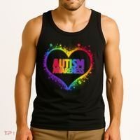 Autism Awareness - Full Of Love Tank Top thumb 3