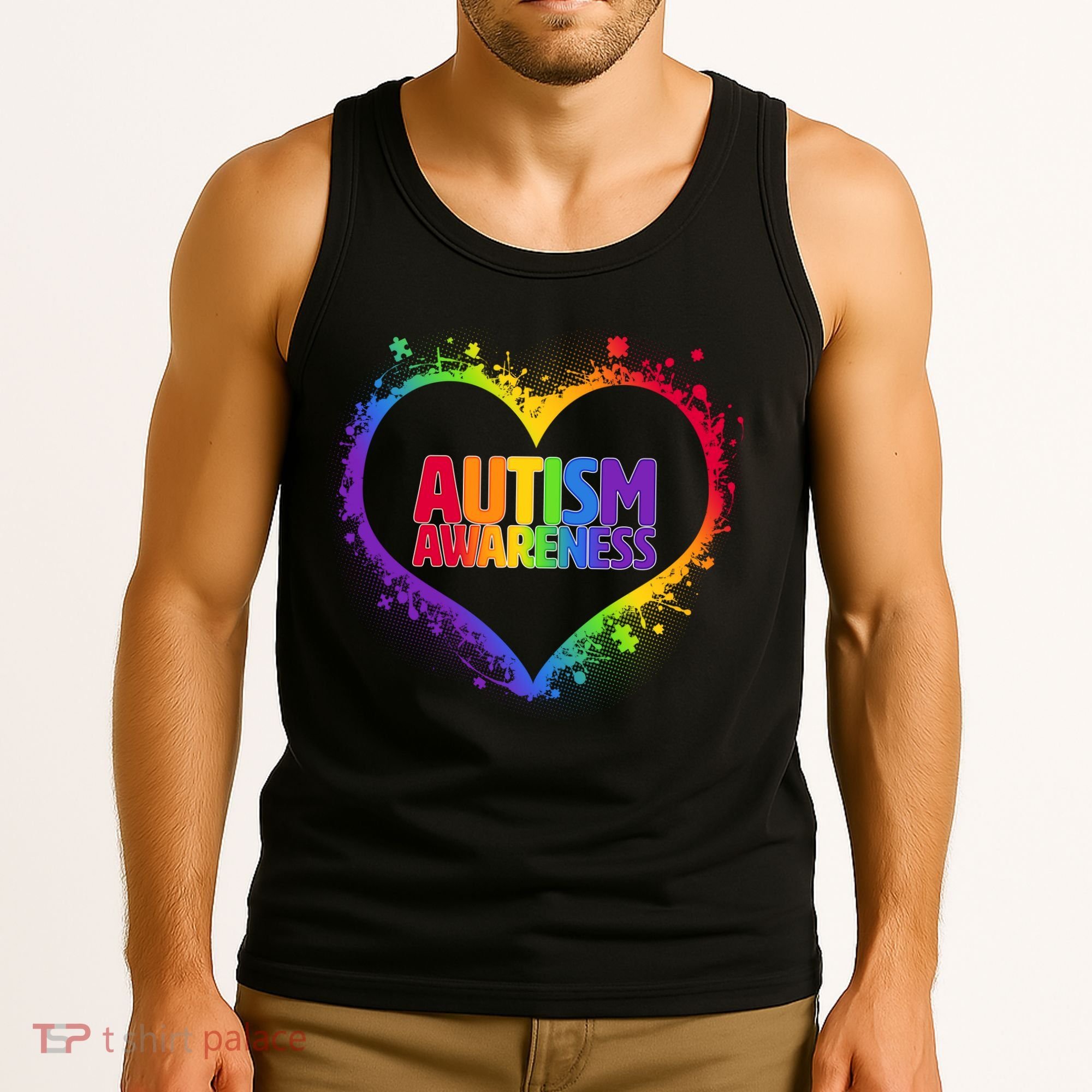 Autism Awareness - Full Of Love Tank Top