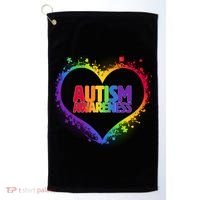 Autism Awareness - Full Of Love Golf Towel thumb 0